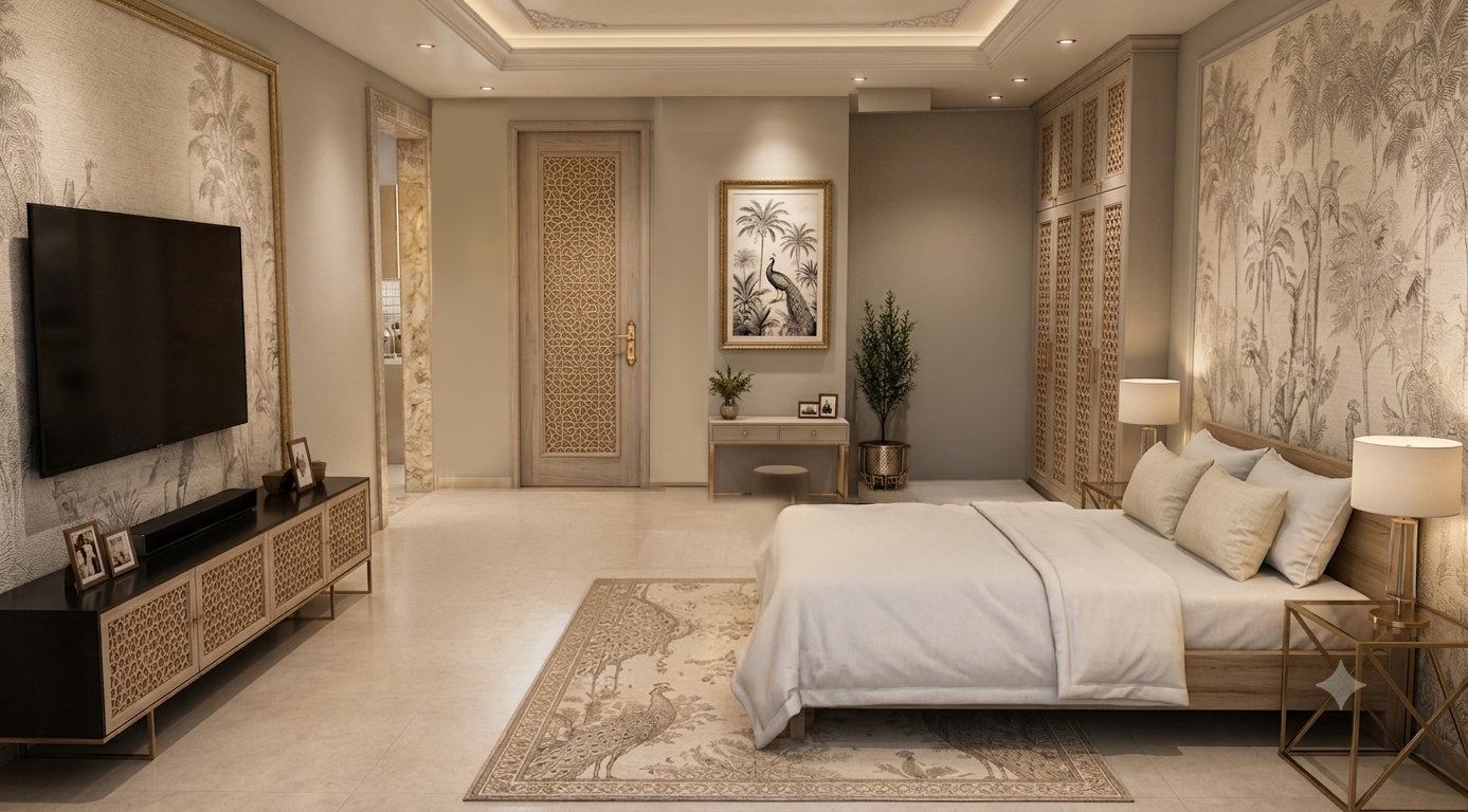 Designer interior detail